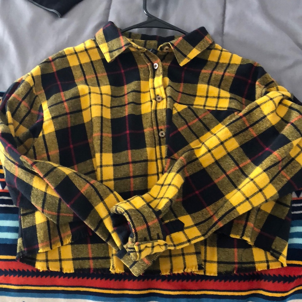 Crop Top Flannel
